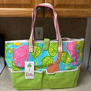 Lily Pulitzer Beach/Travel bag. New with tags